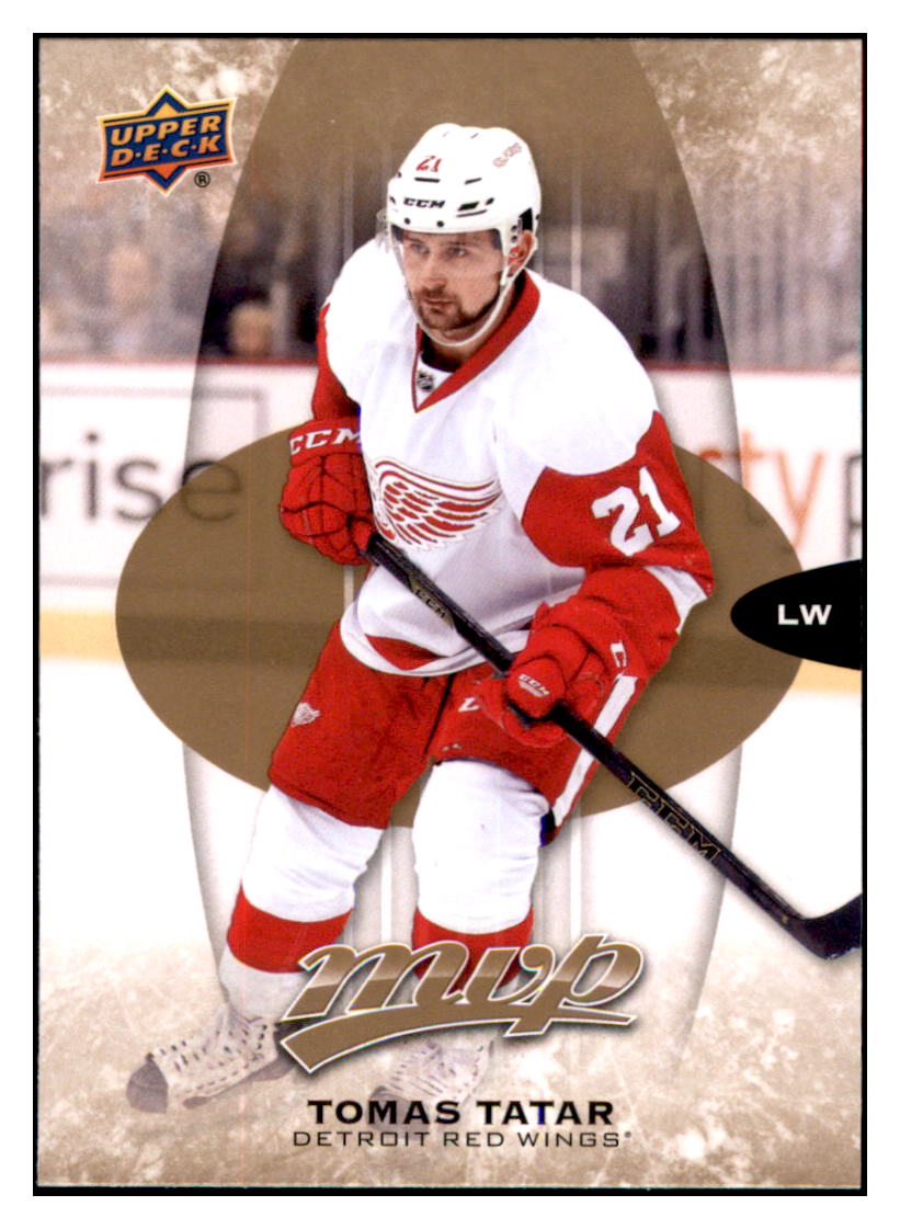2016 Upper Deck MVP Tomas Tatar  Detroit Red Wings #21 Hockey card   VHSB2 simple Xclusive Collectibles