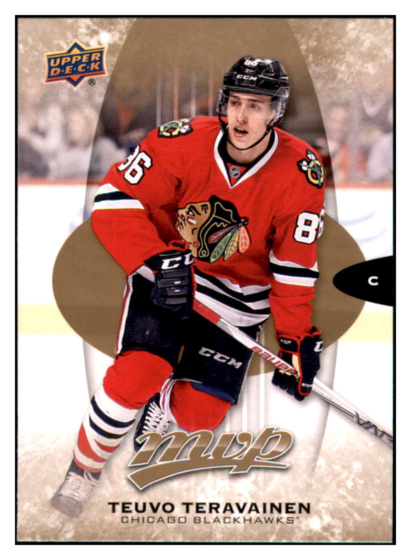 2016 Upper Deck MVP Teuvo Teravainen  Chicago Blackhawks #30 Hockey card   VHSB2 simple Xclusive Collectibles