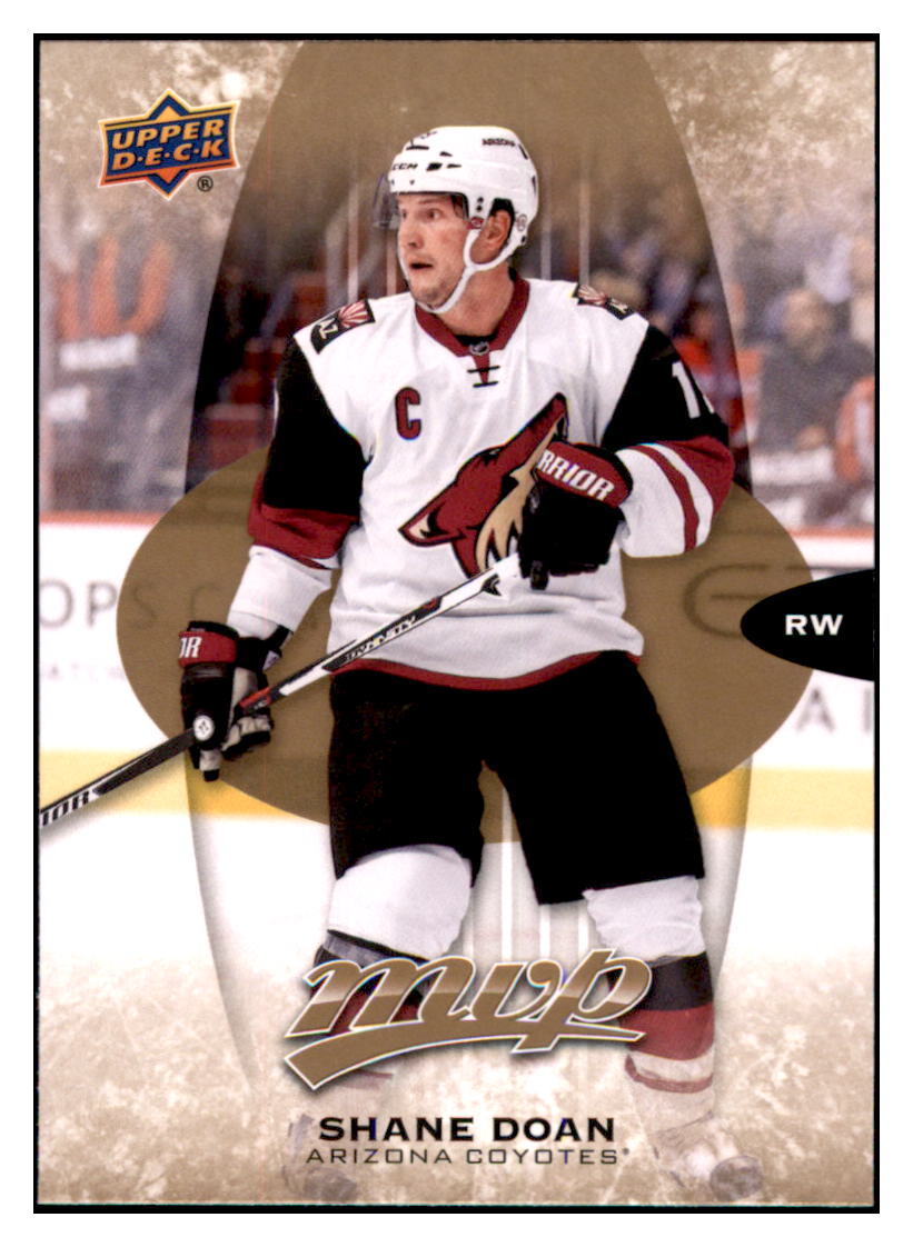 2016 Upper Deck MVP Shane Doan  Arizona Coyotes #82 Hockey card   VHSB2 simple Xclusive Collectibles