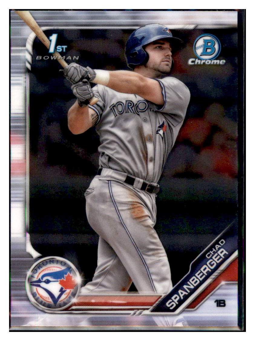2019 Bowman Chad Spanberger 1st on Bowman Toronto Blue Jays Prospect #BCP-87 Baseball
card VSMP1BOWV1 simple Xclusive Collectibles