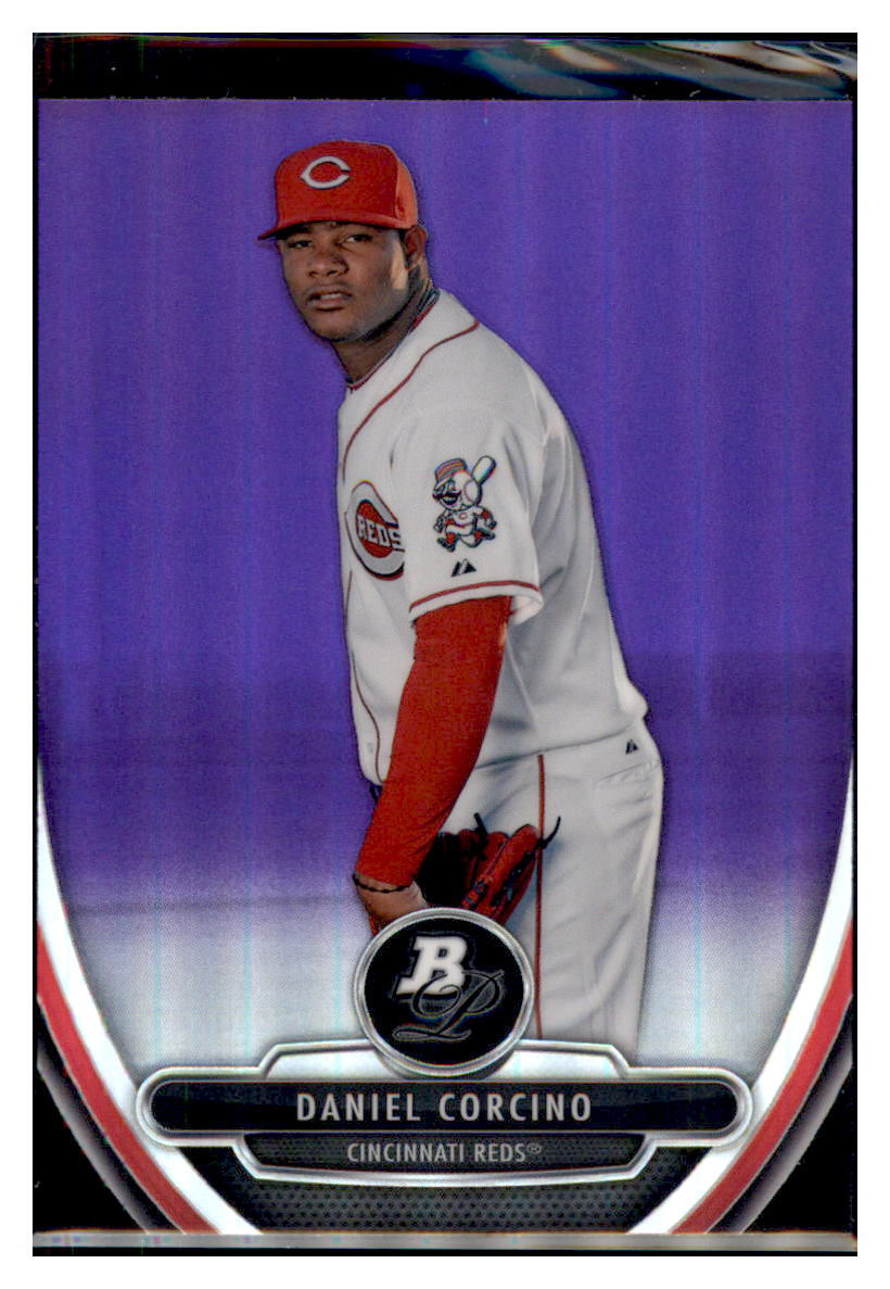 2013 Bowman Platinum Prospects Daniel Corcino Cincinnati Reds #BPP79 Baseball card VSMP1BOWV1 simple Xclusive Collectibles