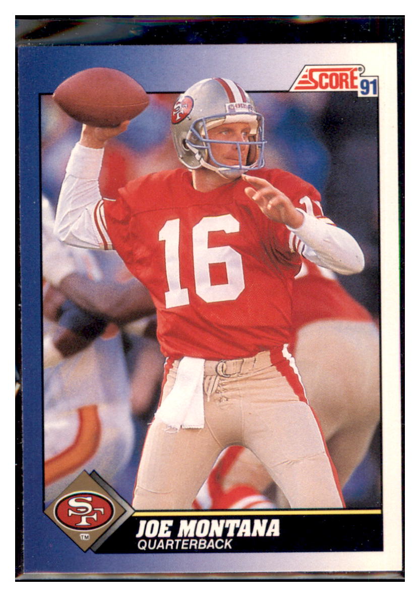 NFL Pro Set Football 1990 Base Card 293 Joe Montana