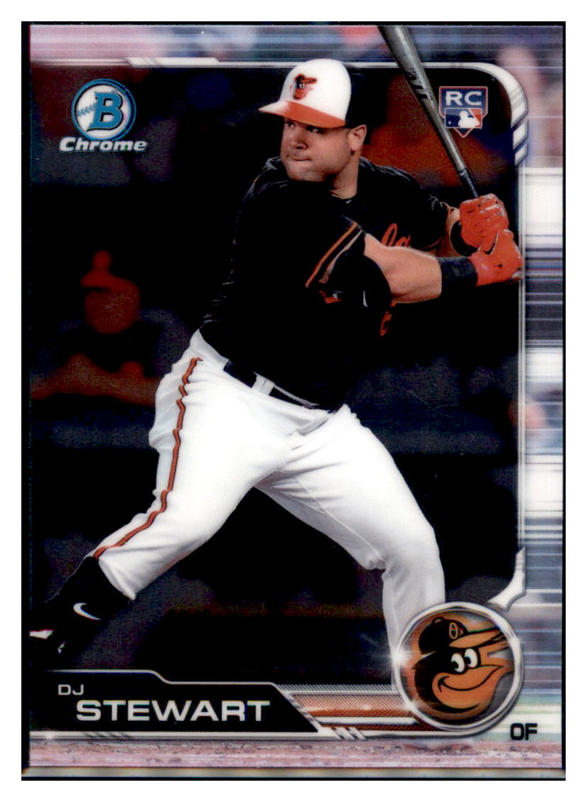 2019 Bowman Chrome DJ Stewart Baltimore Orioles #9 Baseball card   VSMP1BOWV1 simple Xclusive Collectibles
