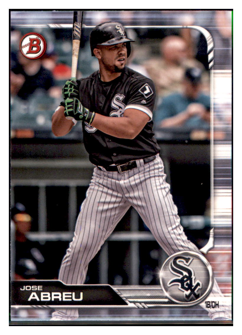 2019 Bowman Jose Abreu Chicago White Sox #55 Baseball card VSMP1BOWV1 simple Xclusive Collectibles