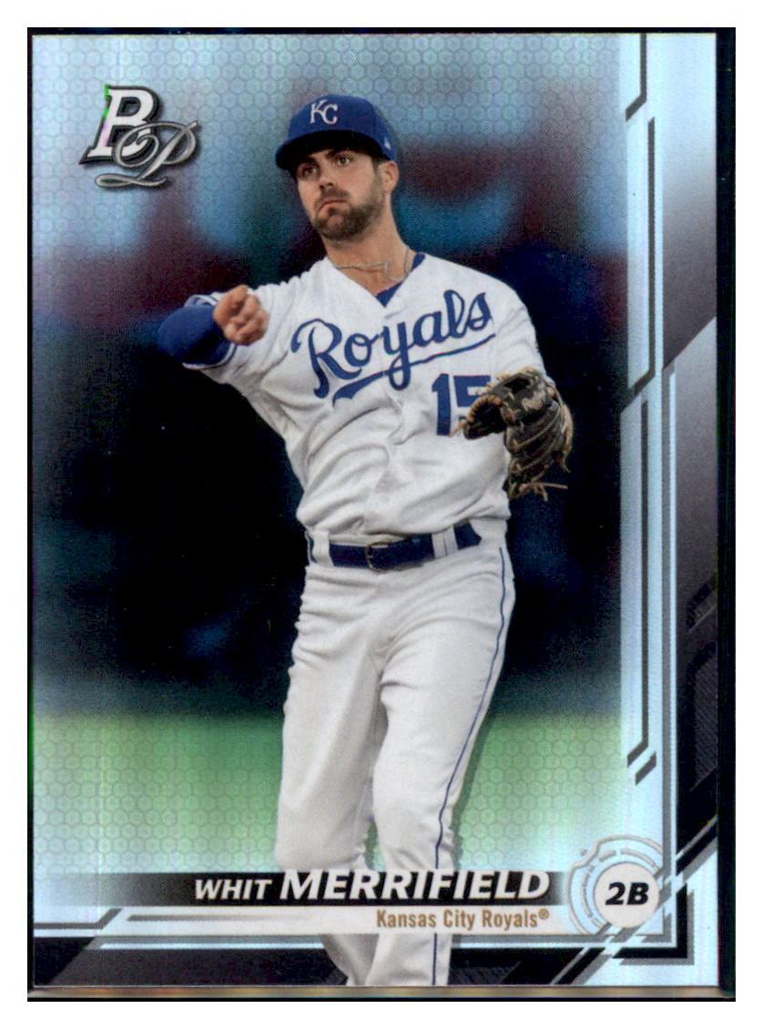 2019 Bowman Platinum Whit Merrifield    Kansas City Royals #86 Baseball card   VSMP1BOWV1 simple Xclusive Collectibles