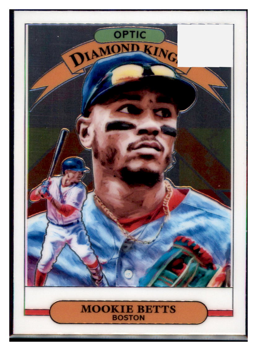 2019 Donruss Optic Mookie Betts Diamond Kings Boston Red Sox #1 Baseball card   VSMP1BOWV1 simple Xclusive Collectibles
