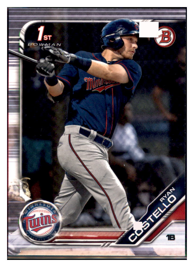 2019 Bowman Ryan Costello Minnesota Twins #BP-101 Baseball
card VSMP1BOWV1 simple Xclusive Collectibles
