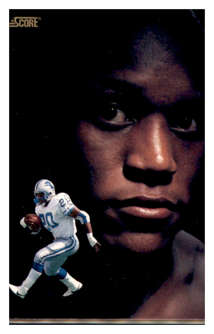 1991 Score Barry Sanders Detroit Lions #677 Football card   VSMP1BOWV1 simple Xclusive Collectibles