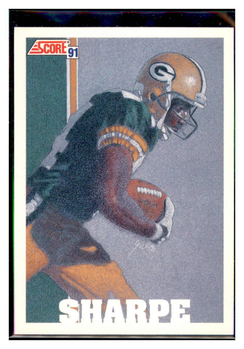 1991 Score Football Sterling Sharpe Green Bay Packers #639 Football card   VSMP1BOWV1 simple Xclusive Collectibles