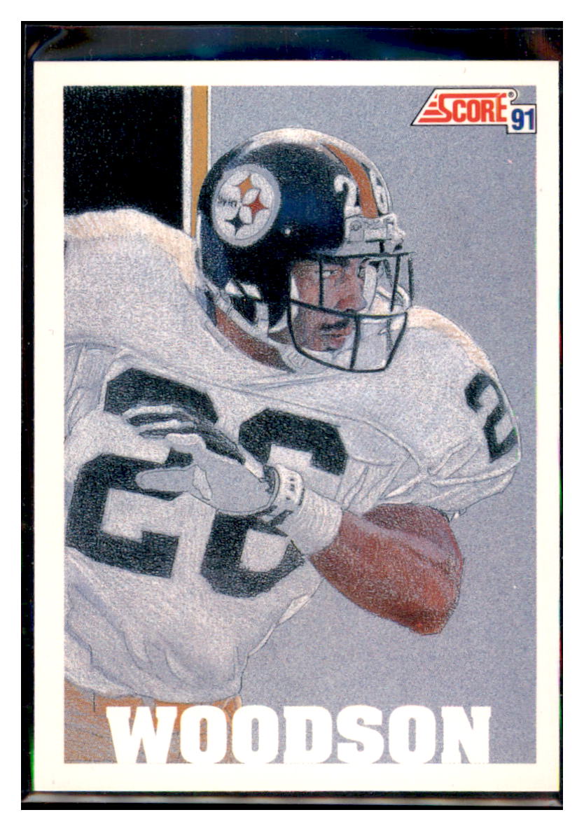 1991 Score Rod Woodson Pittsburgh Steelers #646 Football card VSMP1