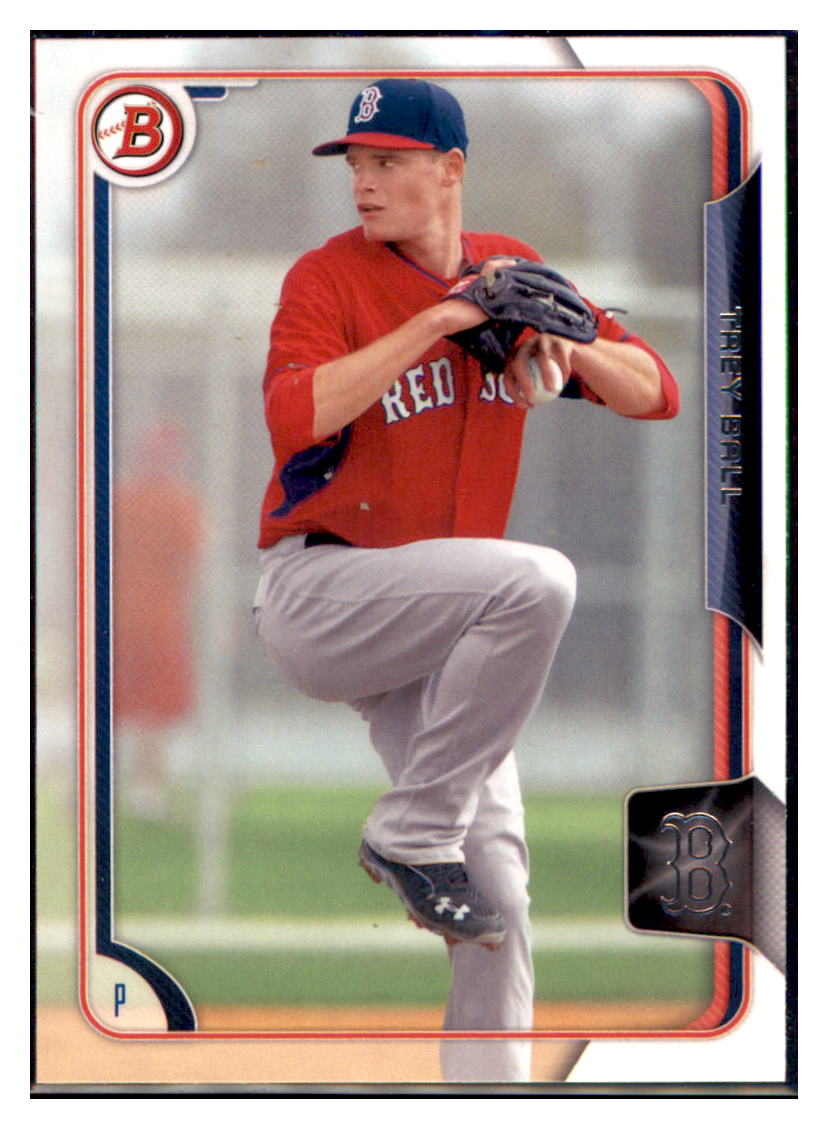 2015 Bowman Trey Ball Boston Red Sox #BP133 Baseball card VSMP1BOV2 simple Xclusive Collectibles