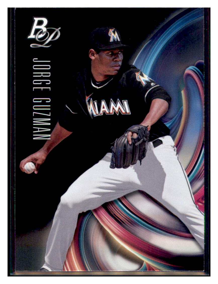 2018 Bowman Platinum Jorge Guzman New York Yankees #TOP-49 Baseball
card VSMP1BOV2 simple Xclusive Collectibles