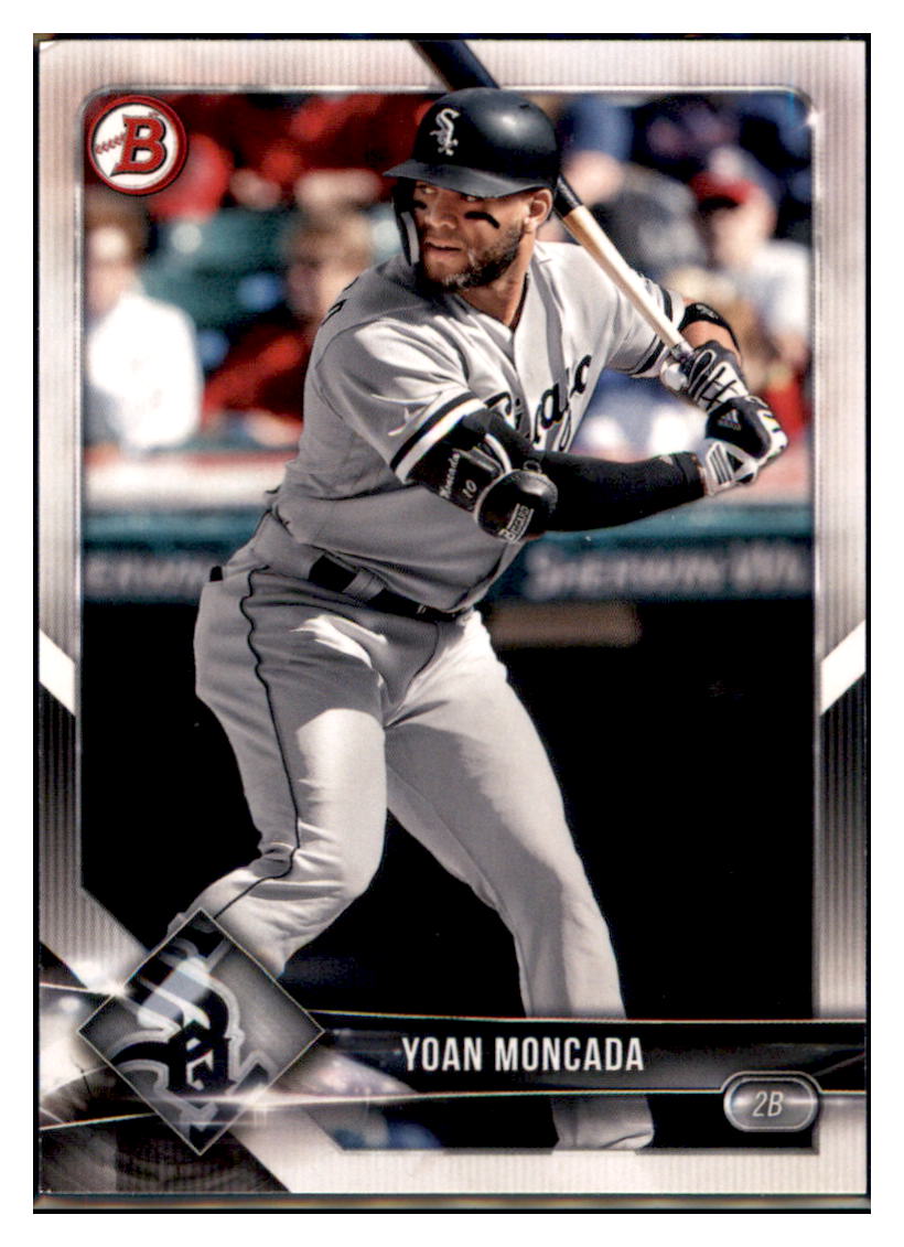 2018 Bowman Yoan Moncada Chicago White Sox #19 Baseball card VSMP1BOV2 simple Xclusive Collectibles