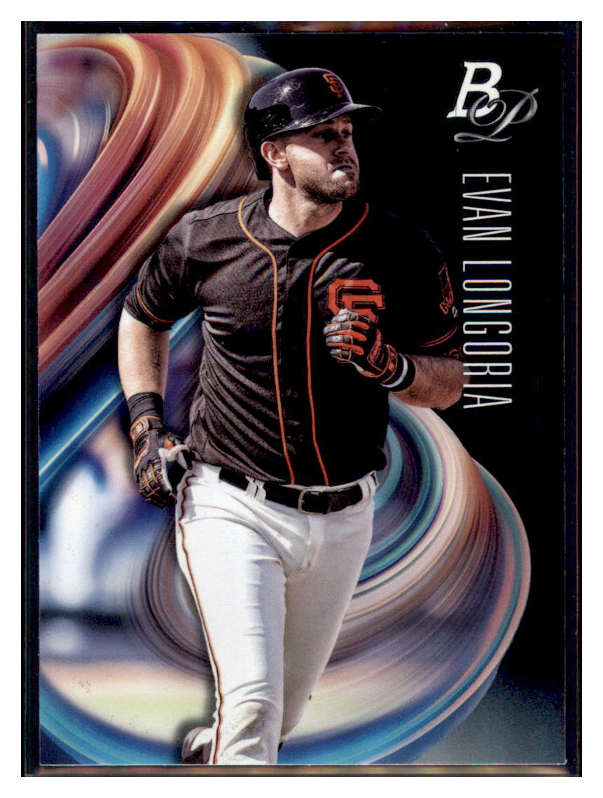 2018 Bowman Platinum Evan Longoria San Francisco Giants #91 Baseball
card VSMP1BOV2 simple Xclusive Collectibles