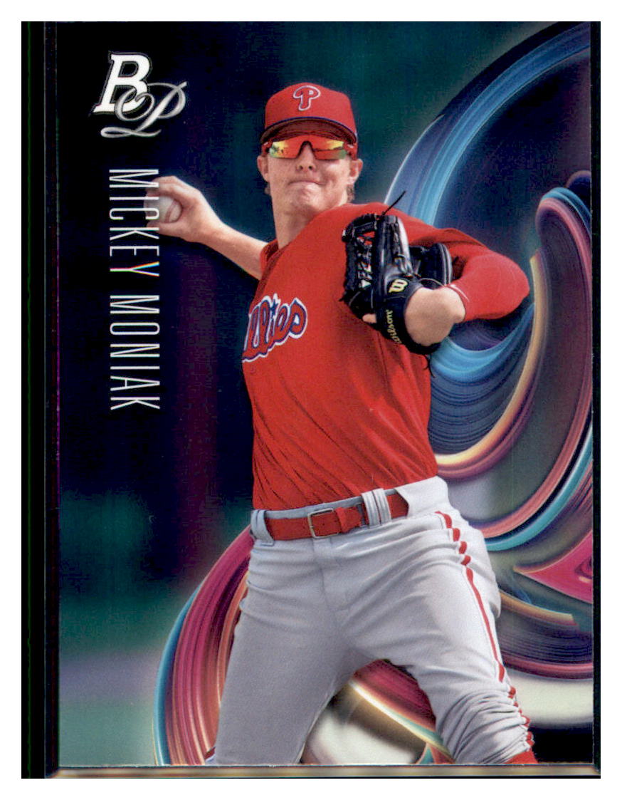 2018 Bowman Platinum Mickey Moniak Philadelphia Phillies #TOP-61 Baseball
card VSMP1BOV2 simple Xclusive Collectibles