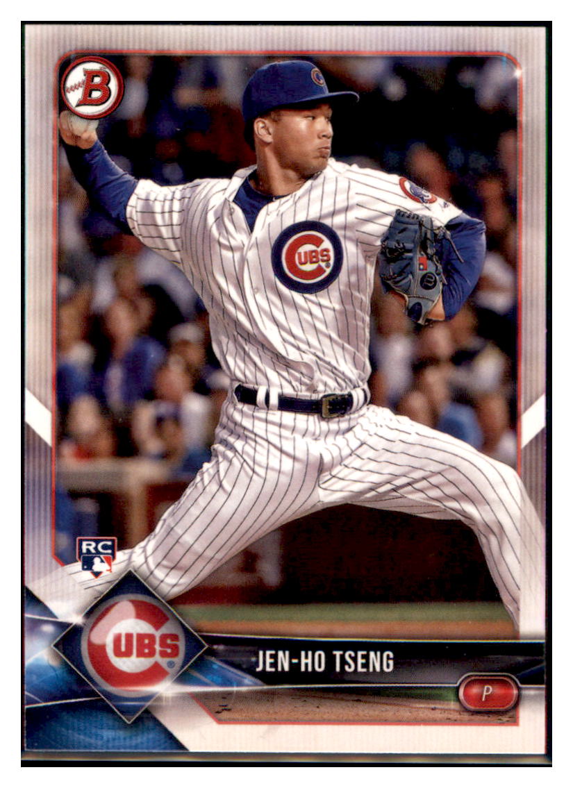2018 Bowman Jen-Ho Tseng Chicago Cubs #11 Baseball card VSMP1BOV2 simple Xclusive Collectibles