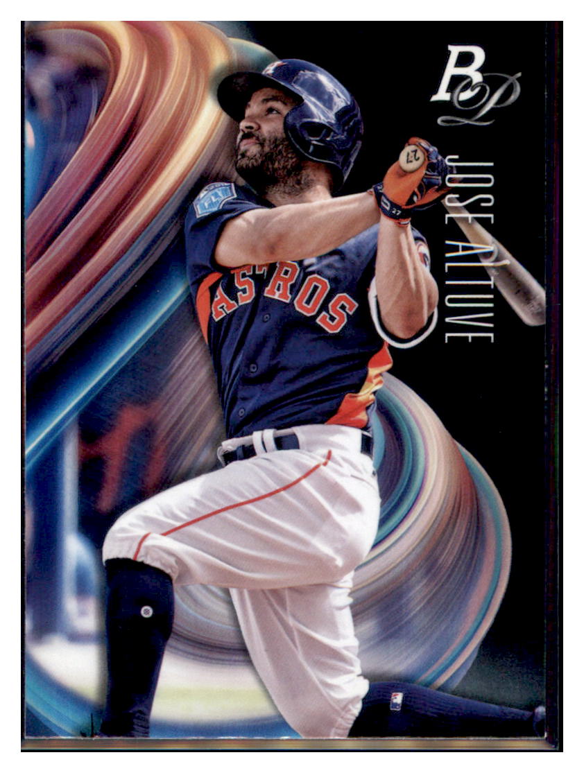 2018 Bowman Platinum Jose Altuve Houston Astros #54 Baseball card VSMP1BOV2 simple Xclusive Collectibles