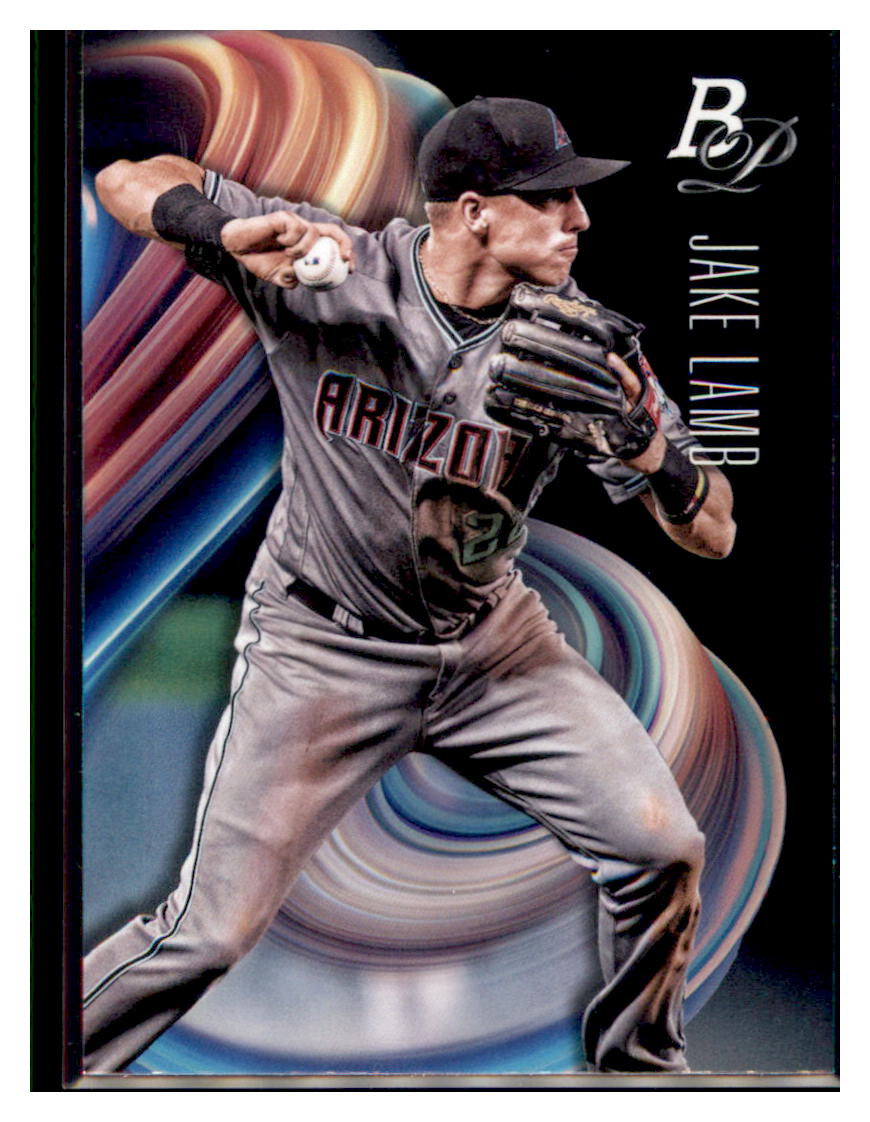 2018 Bowman Platinum Jake Lamb Arizona Diamondbacks #10 Baseball
card VSMP1BOV2 simple Xclusive Collectibles