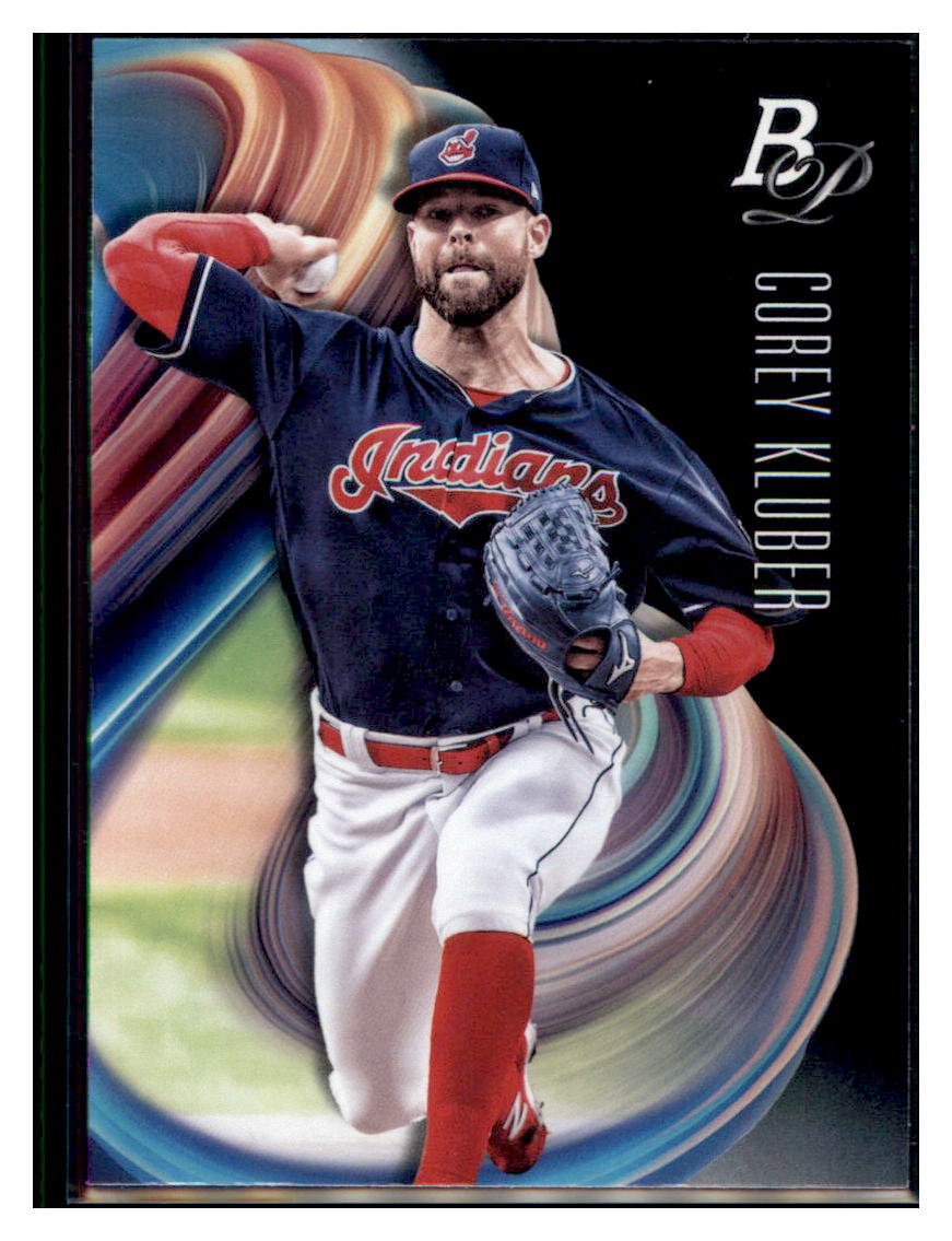 2018 Bowman Platinum Corey Kluber Cleveland Indians #9 Baseball card VSMP1BOV2 simple Xclusive Collectibles