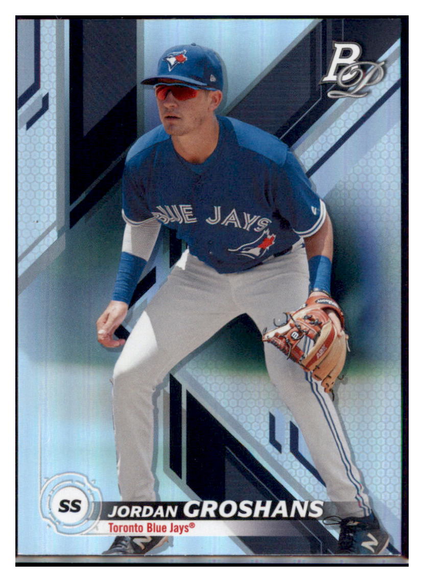 2019 Bowman Platinum Jordan Groshans Toronto Blue Jays #TOP-13 Baseball
card VSMP1BOV2 simple Xclusive Collectibles