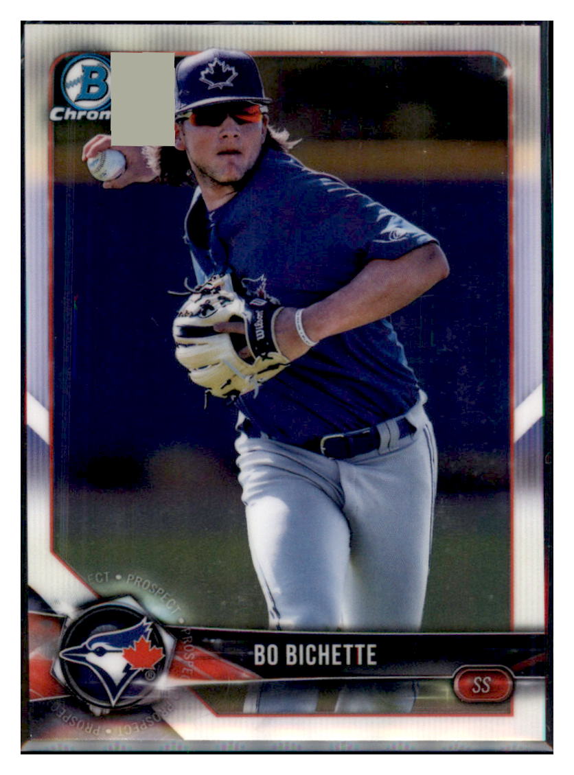 2018 Bowman Chrome Bo Bichette Toronto Blue Jays #BCP199 Baseball
  card   VSMP1BOV2 simple Xclusive Collectibles   