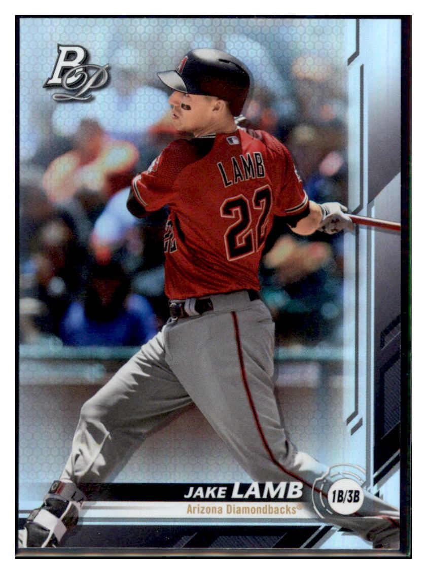 2019 Bowman Platinum Jake Lamb Arizona Diamondbacks #33 Baseball
card VSMP1BOV2 simple Xclusive Collectibles