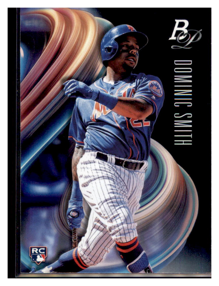 2018 Bowman Platinum Dominic Smith New York Mets #35 Baseball card