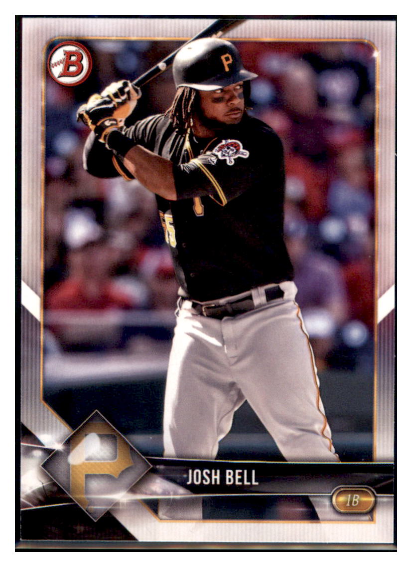 2018 Bowman Josh Bell Pittsburgh Pirates #92 Baseball card   VSMP1BOV2 simple Xclusive Collectibles