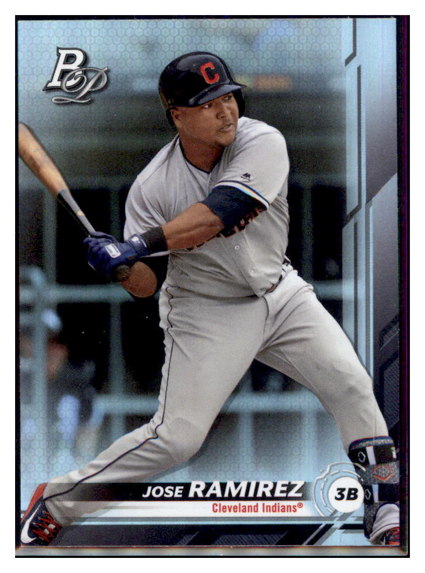 2019 Bowman Platinum Jose Ramirez Cleveland Indians #45 Baseball card VSMP1BOV2 simple Xclusive Collectibles