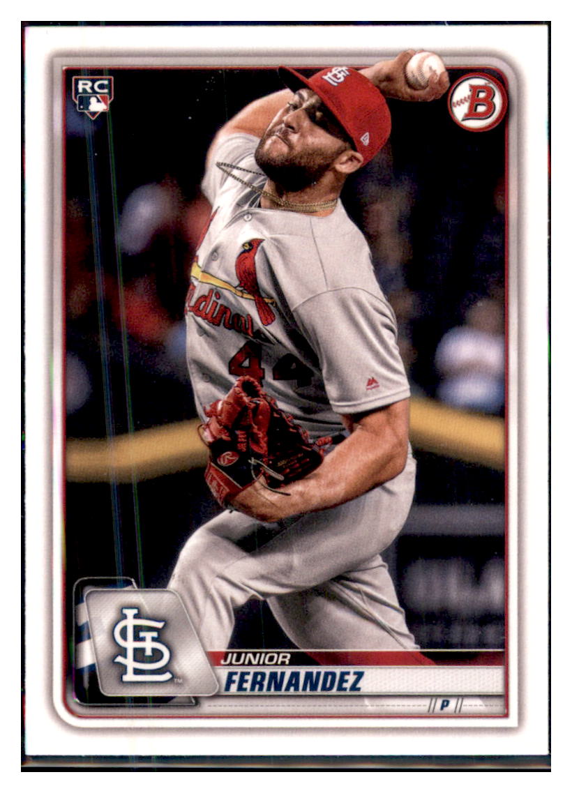 2020 Bowman Junior Fernandez St. Louis Cardinals #39 Baseball
card VSMP1BOV2 simple Xclusive Collectibles