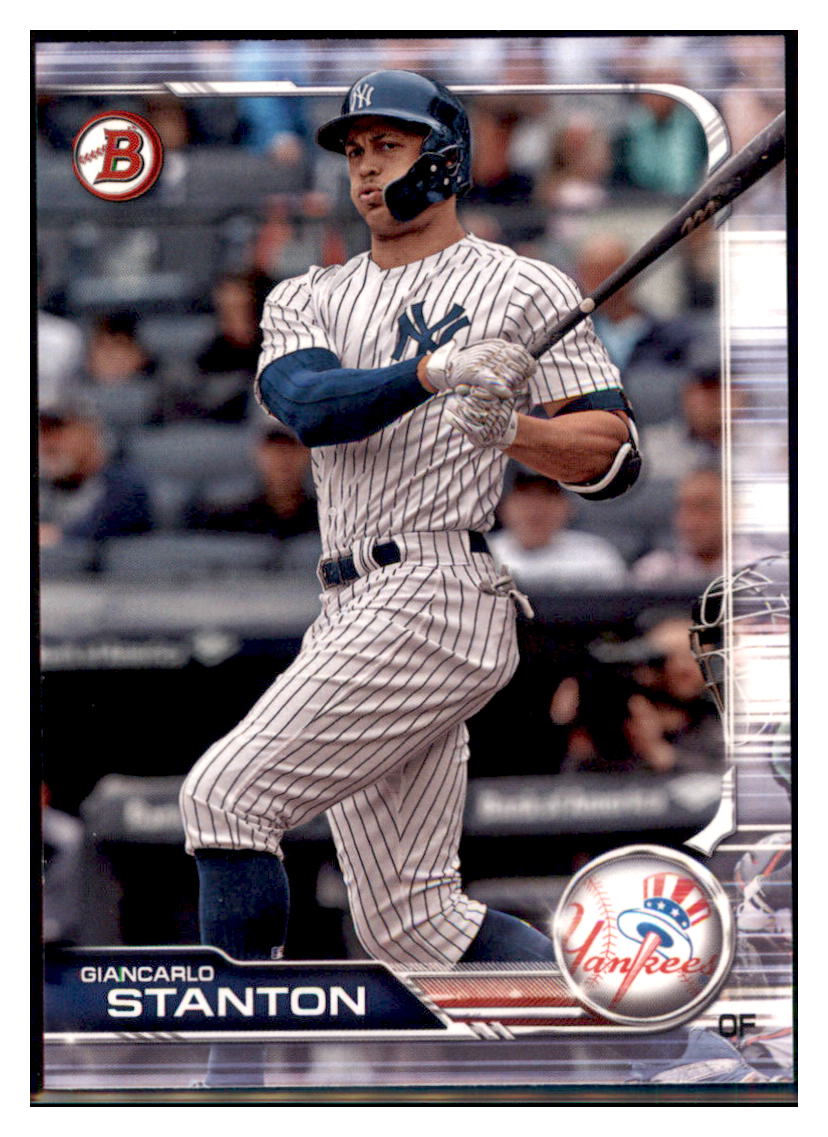 2019 Bowman Giancarlo Stanton New York Yankees #53VR-97
Baseball card VSMP1BOV2 simple Xclusive Collectibles