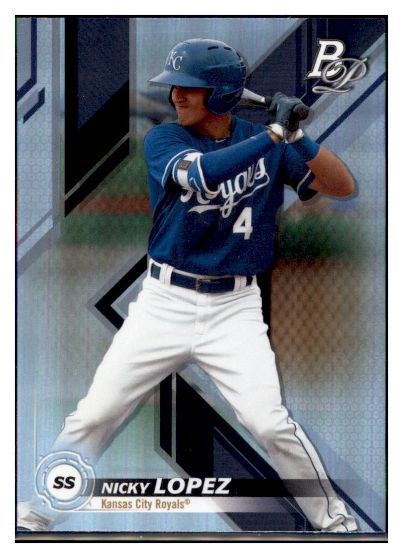 2019 Bowman Platinum Nicky Lopez Kansas City Royals #TOP-32 Baseball
card VSMP1BOV2 simple Xclusive Collectibles