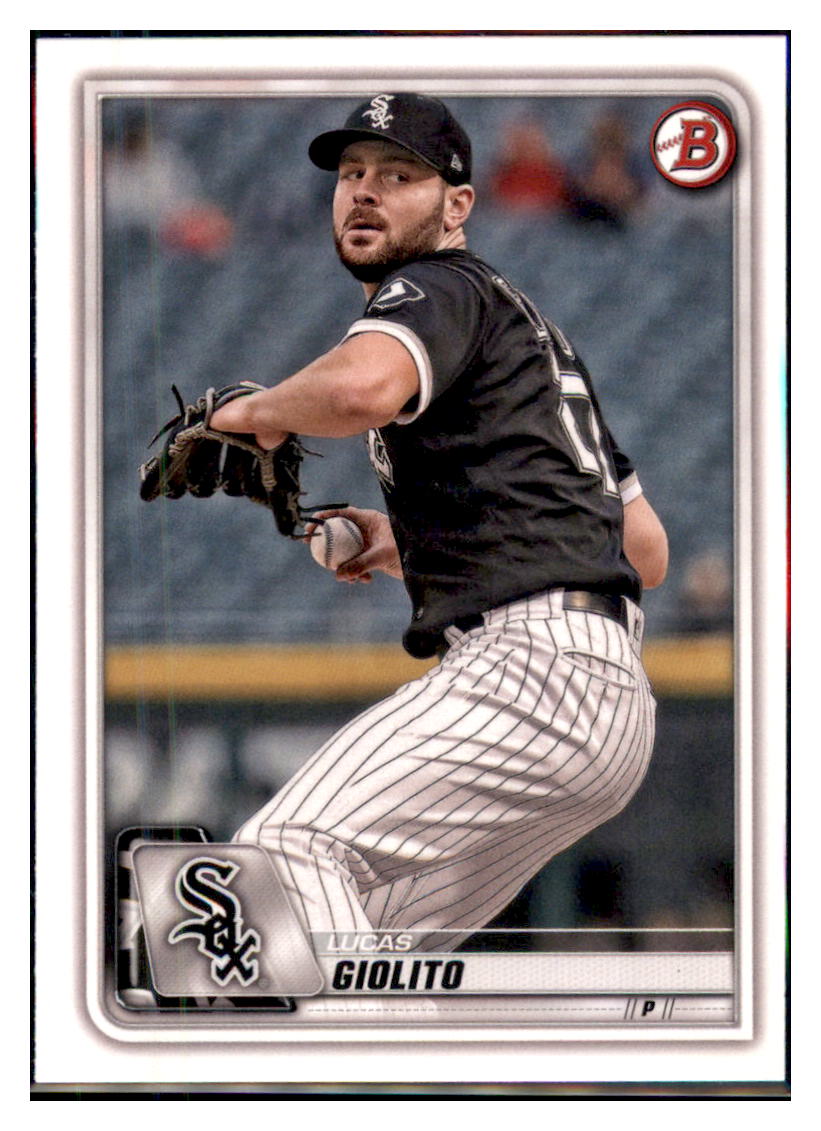 2020 Bowman Lucas Giolito Chicago White Sox #59 Baseball card VSMP1BOV2 simple Xclusive Collectibles