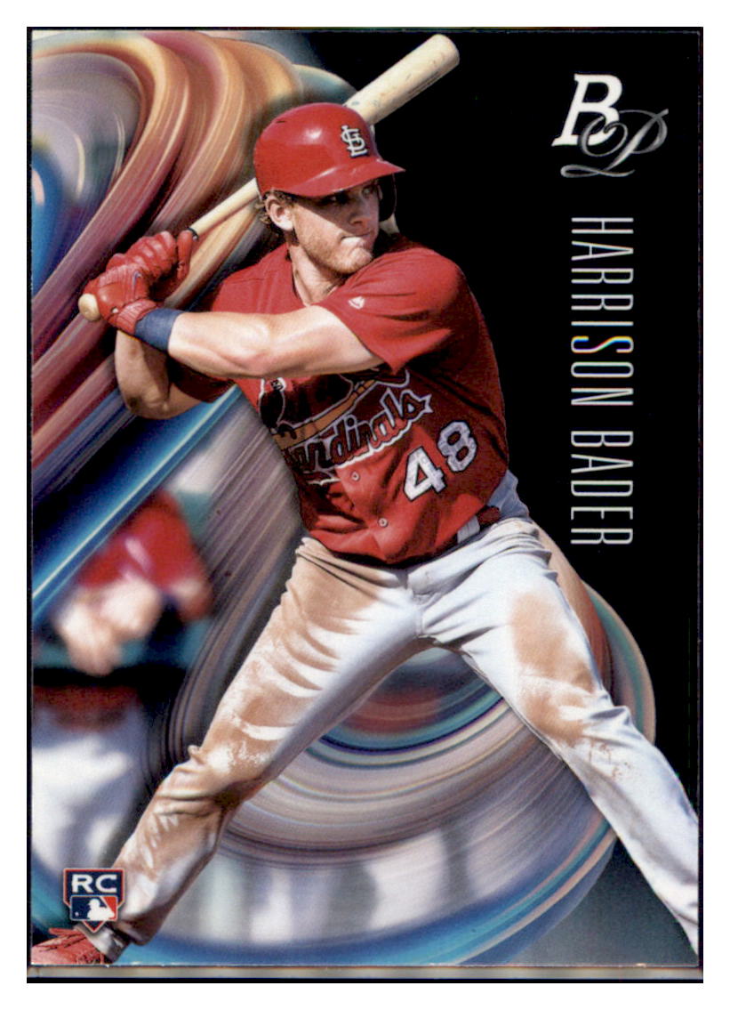 2018 Bowman Platinum Harrison Bader St. Louis Cardinals #67 Baseball
card VSMP1BOV2 simple Xclusive Collectibles