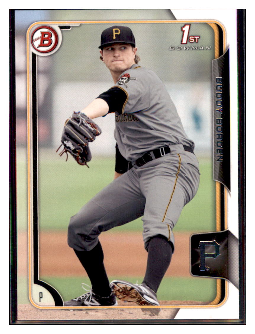 2015 Bowman Buddy Borden Pittsburgh Pirates #BP63 Baseball
  card   VSMP1BOV2 simple Xclusive Collectibles