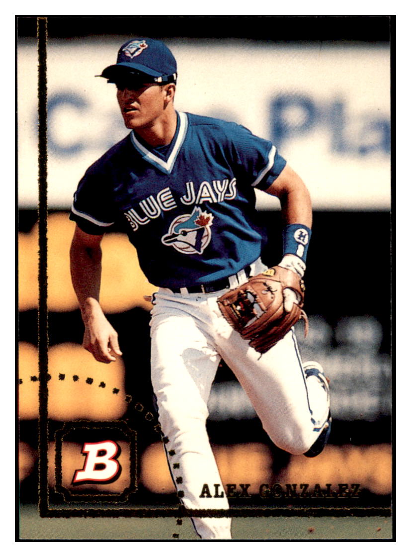 1994 Bowman Alex
Gonzalez Toronto Blue Jays Baseball
Card BOWV3 simple Xclusive Collectibles