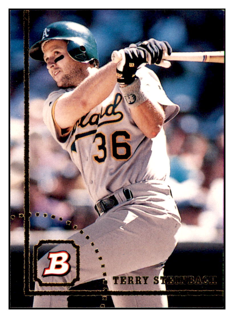 1994 Bowman Terry
Steinbach Oakland Athletics Baseball
Card BOWV3 simple Xclusive Collectibles