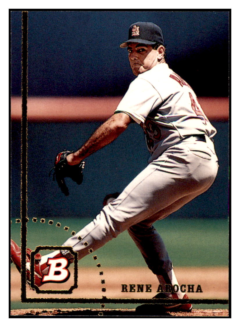 1994 Bowman Rene Arocha St. Louis Cardinals Baseball Card BOWV3 simple Xclusive Collectibles