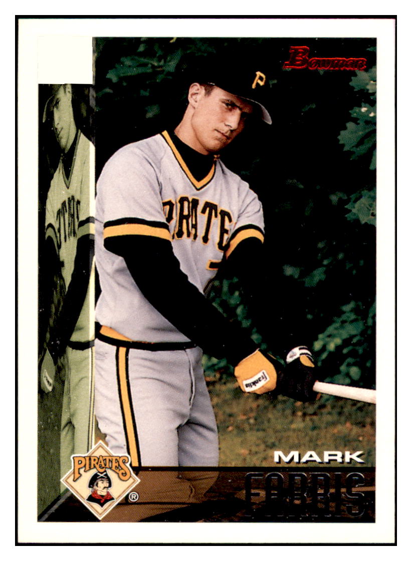 1995 Bowman Mark Farris   Pittsburgh Pirates Baseball Card BOWV3 simple Xclusive Collectibles