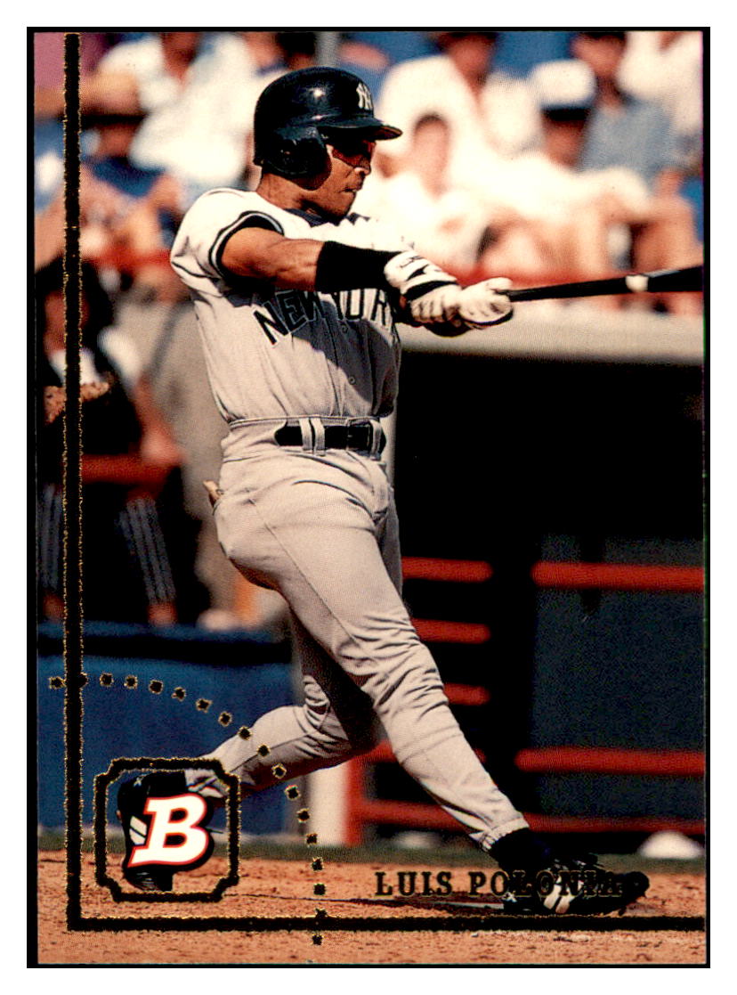 1994 Bowman Luis
Polonia New York Yankees Baseball
Card BOWV3 simple Xclusive Collectibles