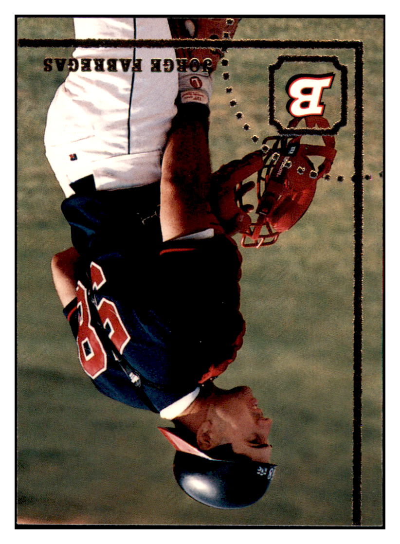 1994 Bowman Jorge
Fabregas California Angels Baseball
Card BOWV3 simple Xclusive Collectibles