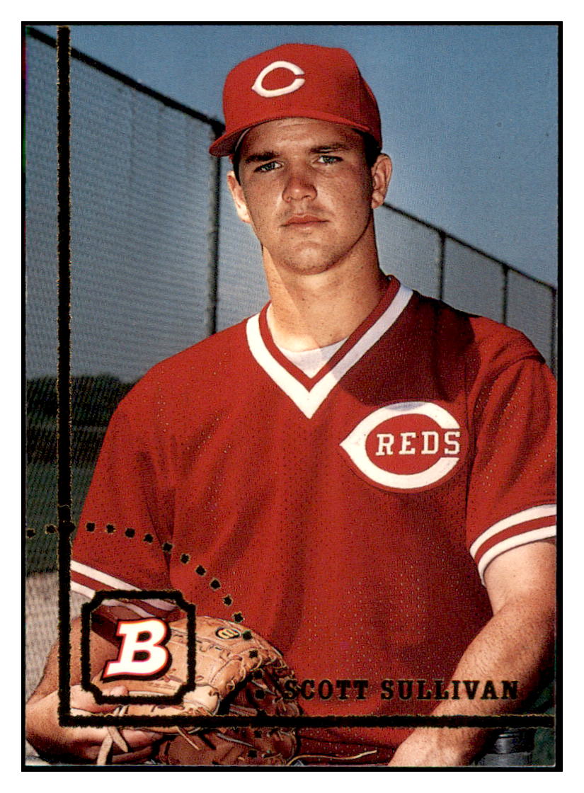 1994 Bowman Scott
Sullivan RC Cincinnati Reds Baseball
Card BOWV3 simple Xclusive Collectibles