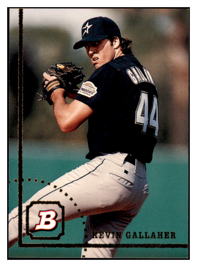 1994 Bowman Kevin
Gallaher RC Houston Astros Baseball
Card BOWV3 simple Xclusive Collectibles