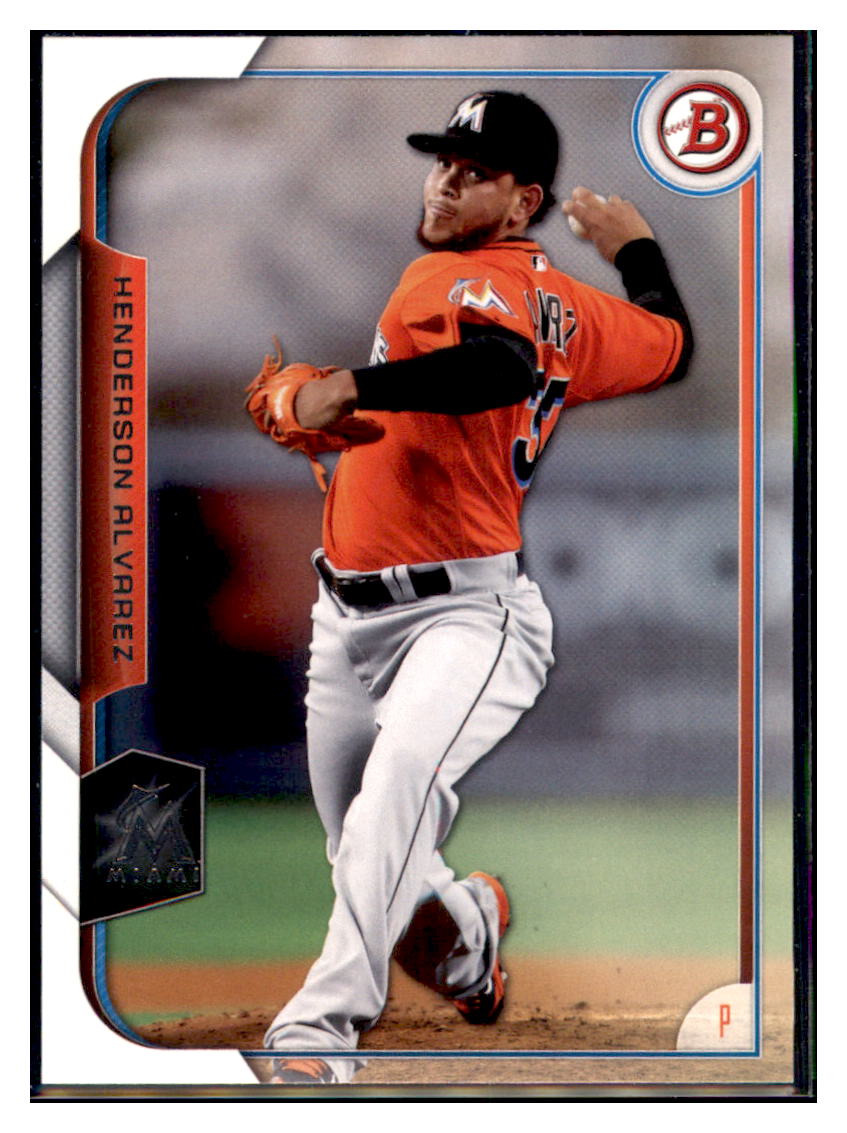2015 Bowman Henderson
Alvarez BOWV3 simple Xclusive Collectibles