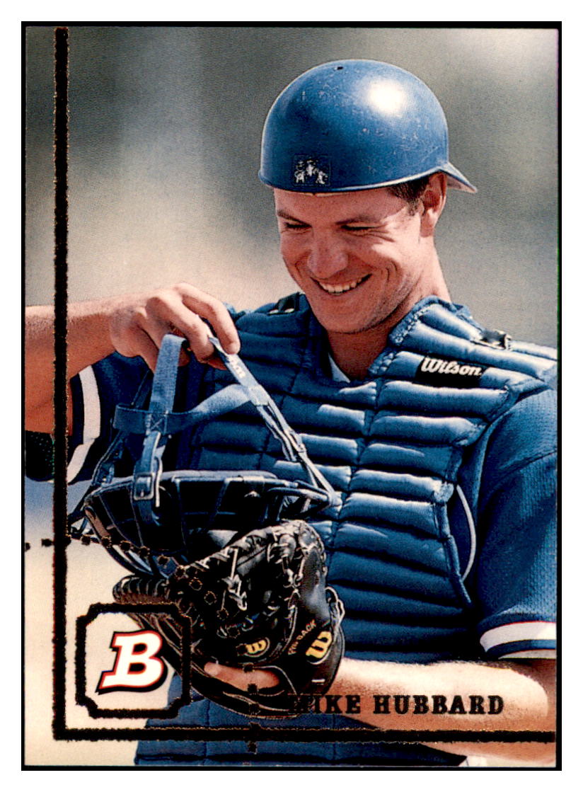 1994 Bowman Mike
Hubbard RC Chicago Cubs Baseball Card
BOWV3 simple Xclusive Collectibles