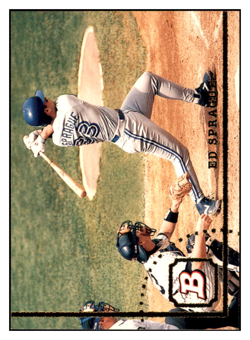1994 Bowman Ed Sprague Toronto Blue Jays Baseball Card BOWV3 simple Xclusive Collectibles