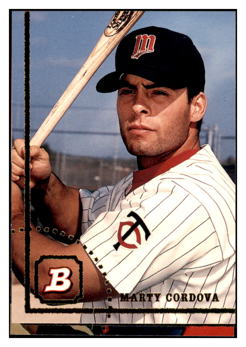 1994 Bowman Marty
  Cordova   Minnesota Twins Baseball Card
  BOWV3 simple Xclusive Collectibles