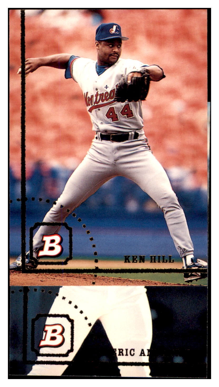 1994 Bowman Ken Hill   Montreal Expos Baseball Card BOWV3 simple Xclusive Collectibles