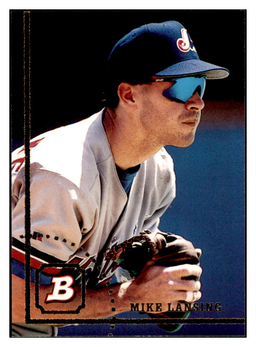 1994 Bowman Mike
  Lansing   Montreal Expos Baseball Card
  BOWV3 simple Xclusive Collectibles