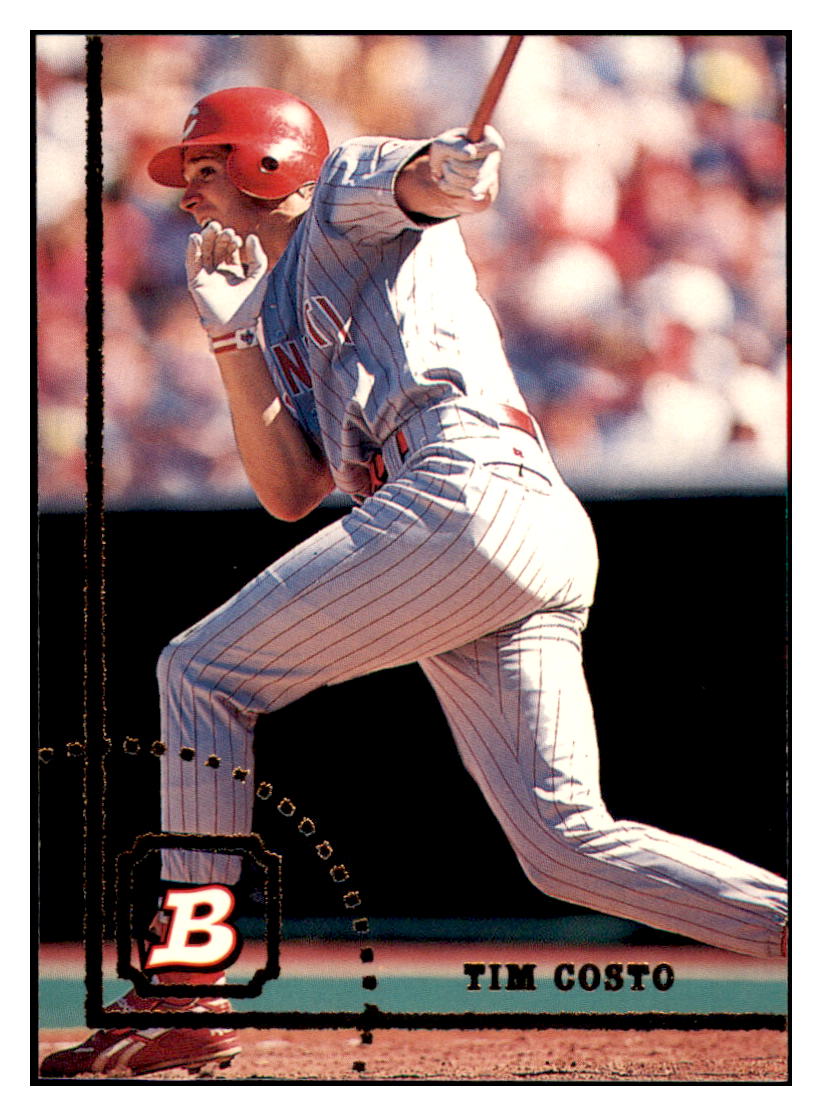 1994 Bowman Tim Costo Cincinnati Reds Baseball Card BOWV3 simple Xclusive Collectibles